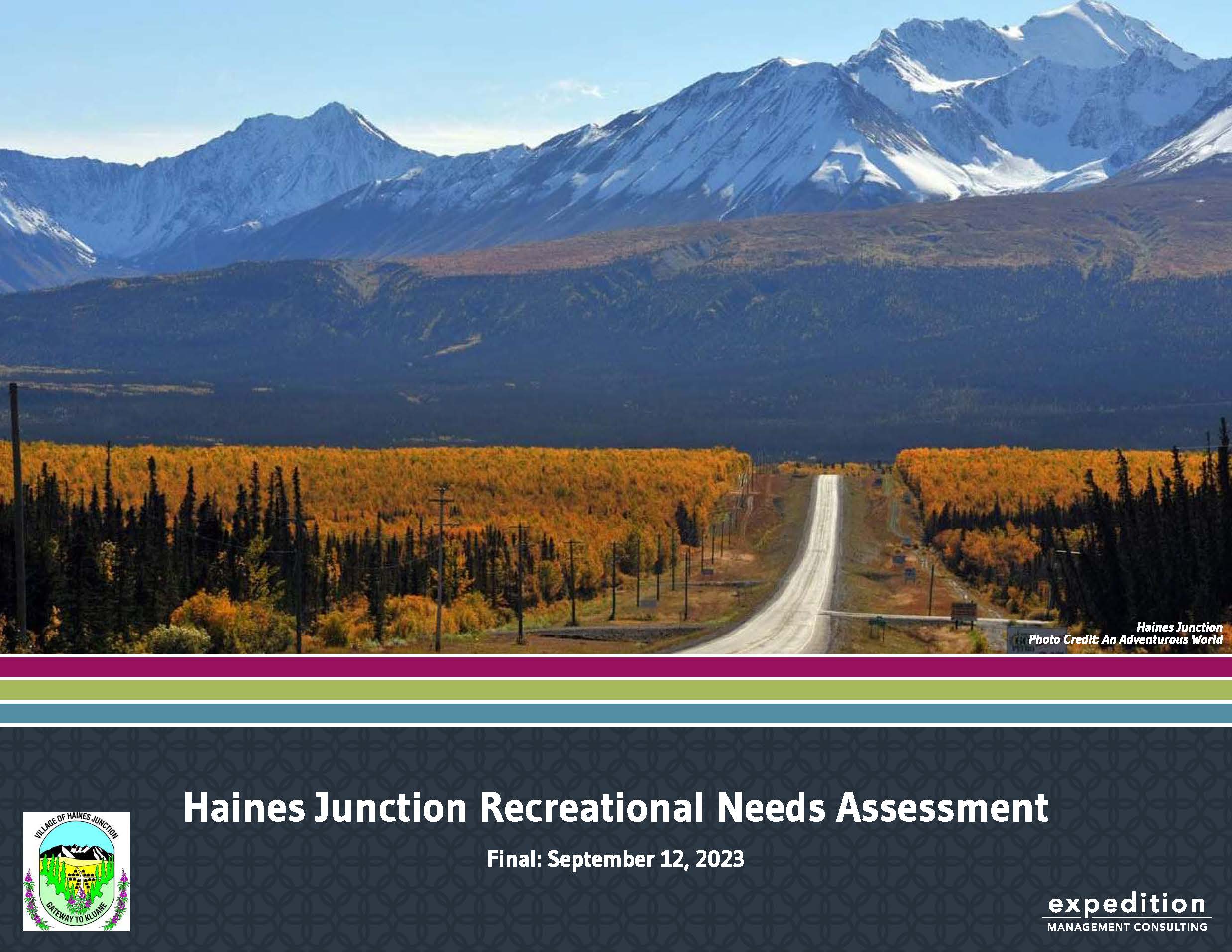 The Haines Junction Recreational Needs Assessment, completed in 2023, establishes a vision for recreation in Haines Junction. View the full report here.